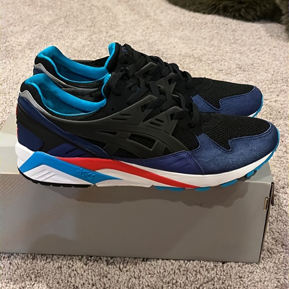 ASICS Gel Kayano Trainer X Sneaker Freaker shoes sneakers new black H4A2N 9090 - Picture 2 of 14